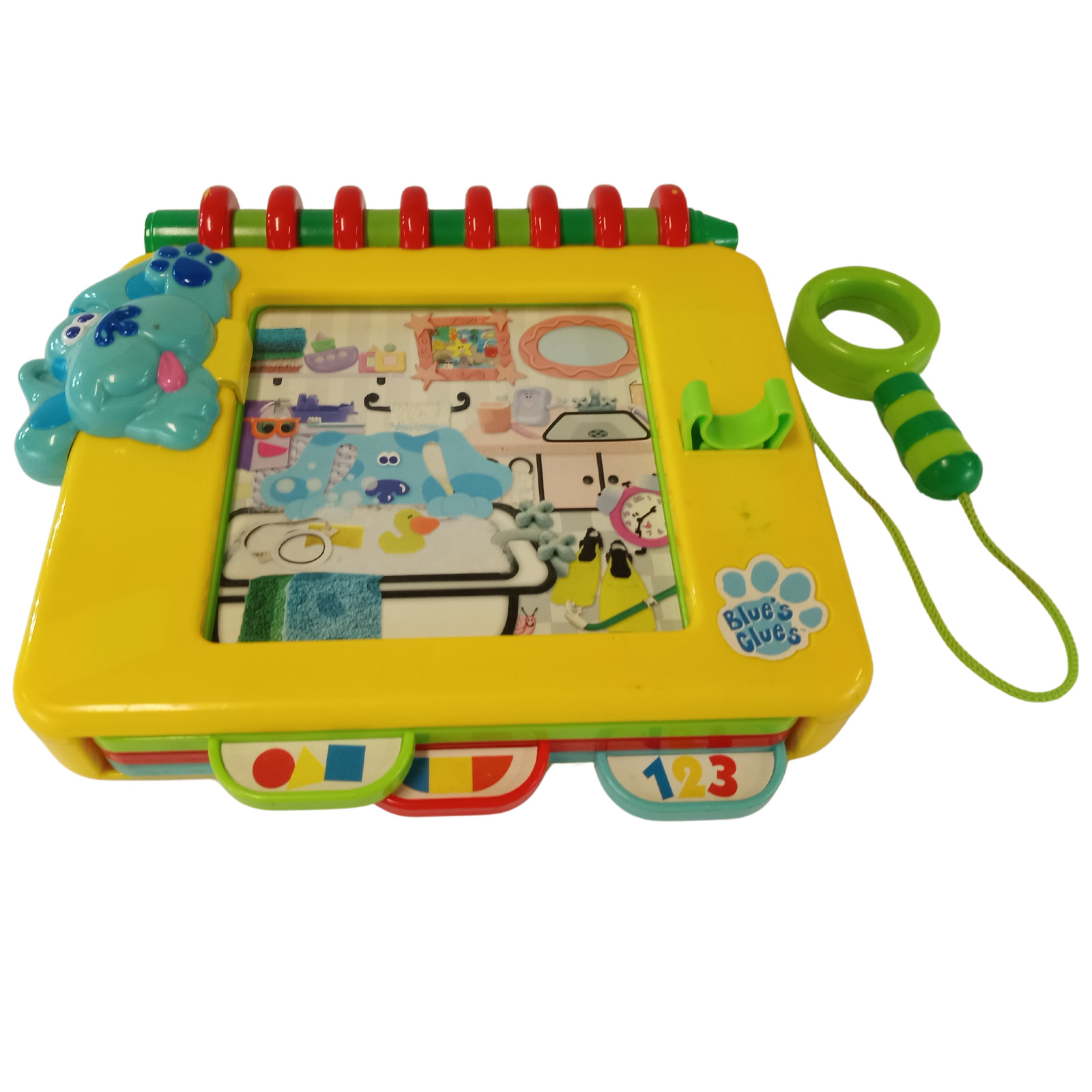 Blue’s Clues Handy Dandy Notebook Toy with Interchangeable Activity Sheets