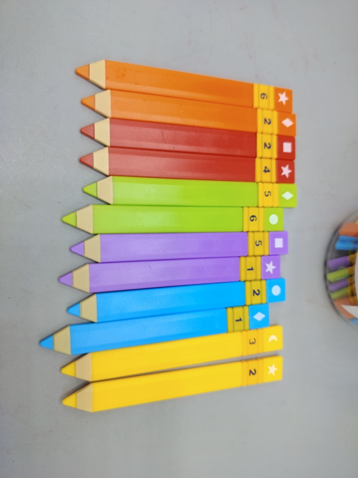 Multicolor Student Grouping Plastic Pencils Learning Resources LER0624