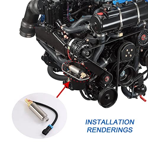 JDMSPEED New Electric Fuel Pump 861155A3 Replacement For Mercury Mercruiser