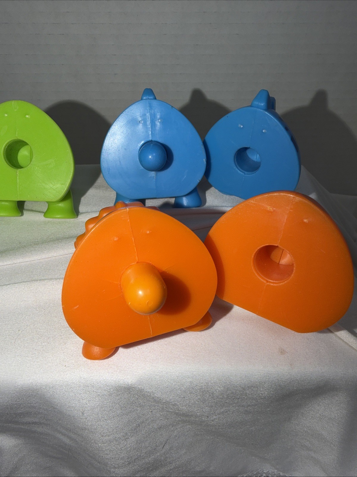 Snap-n-Learn Matching 3 Dinos Dinosaurs Colors Sorting Toys Educational Learning