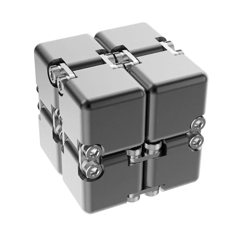 Fashion Metal Infinite Magic Cube New Unique Upgraded Disassembled Assembled