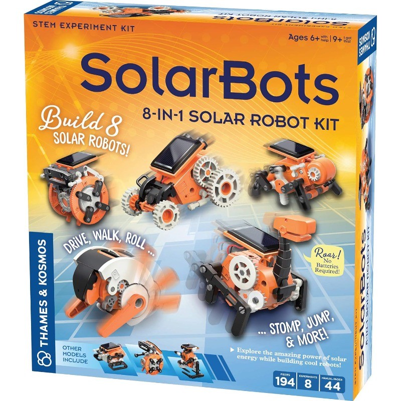 STEM 8-in-1 Solar Powered Robot Science Experiment Kit Educational Gift Learning