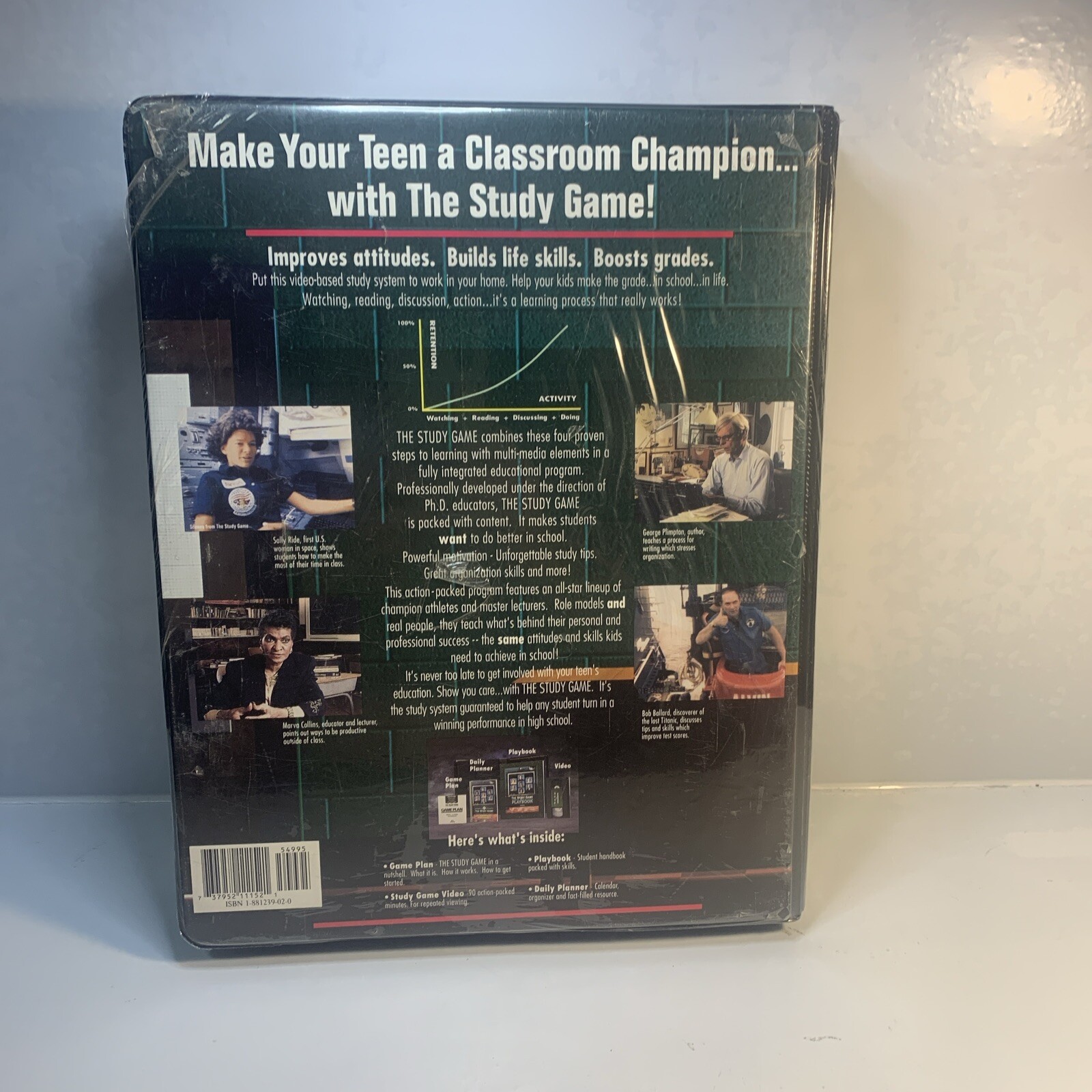Lessonware The Study Game For High School Students Starter Edit. New Sealed VHS