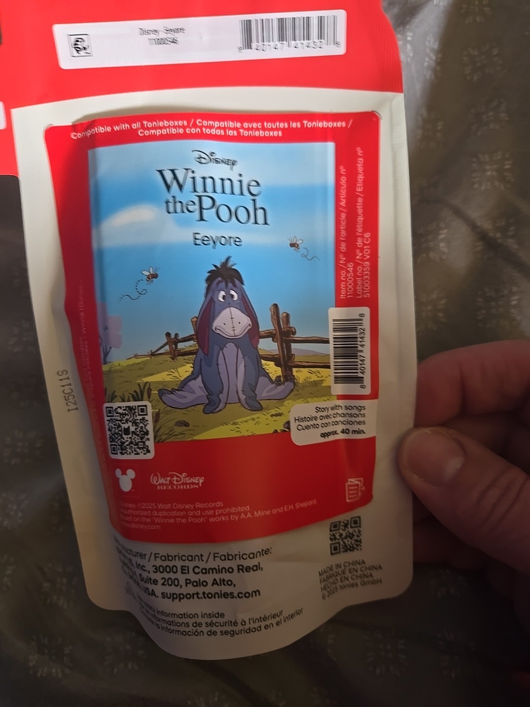 Tonies Disney Eeyore : From Winnie The Pooh