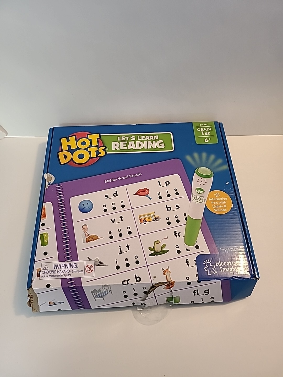 Hot Dots Let’S Learn 1St Grade Reading, Reading Activity Workbook, Ages 6-7