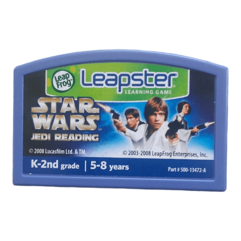 Star Wars Jedi ReadingLeapster learning game cartridge only Leap Frog Scholastic