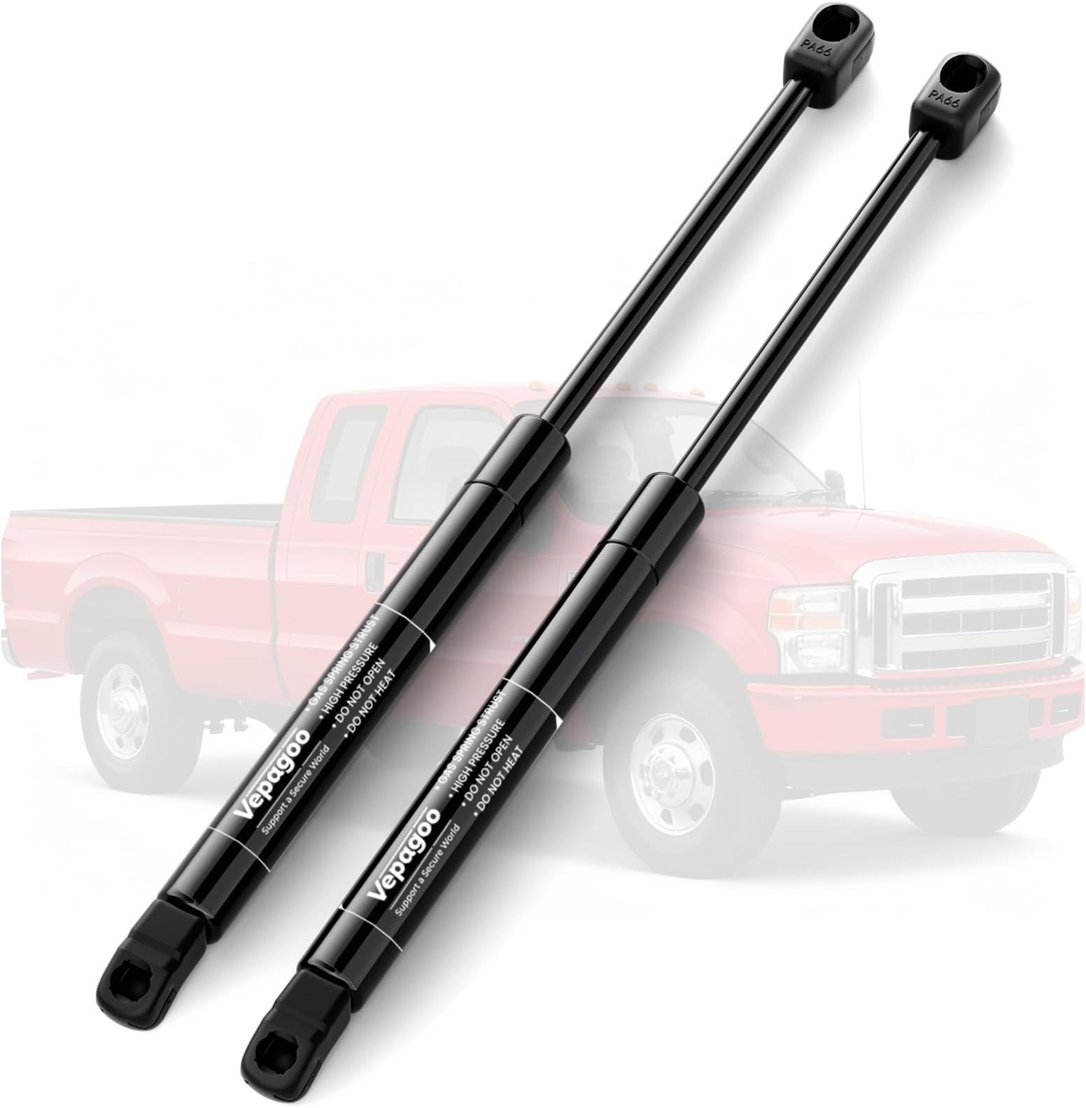 Vepagoo Hood Struts Lift Support for Ford F250 F350 F450 F550 2008 2009 2010,…