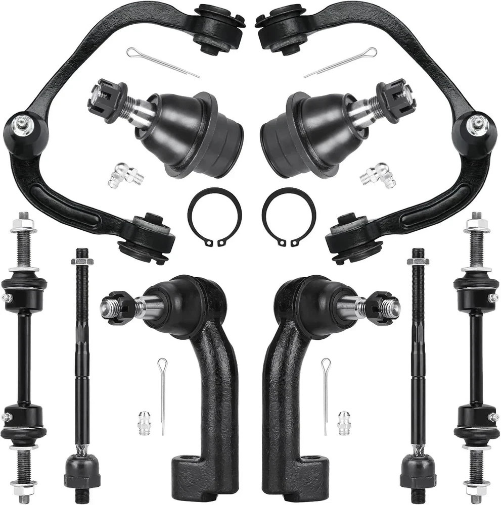 10pc Front Upper Control Arm Kit Ford F150 4WD 2009-2014