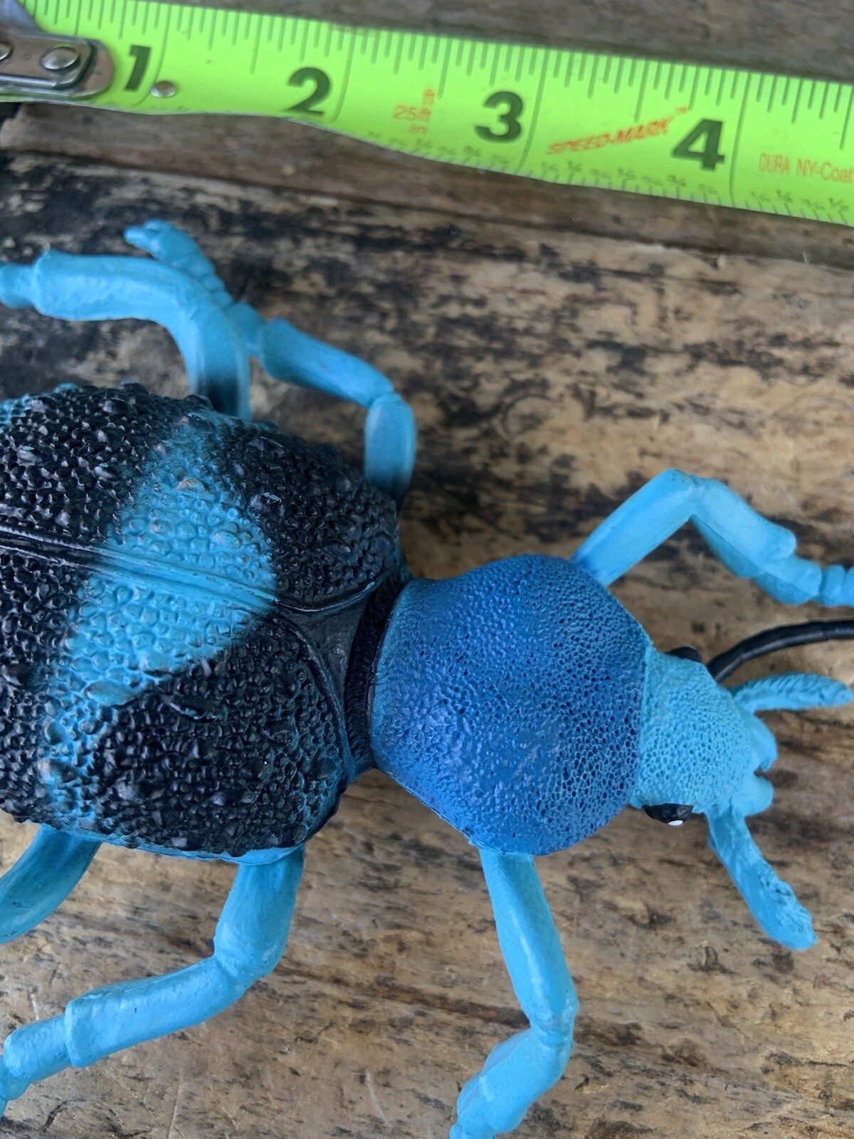 Vintage Plastic Beetle Weevil Toy- Aquarium Decor- VW- Old School- China