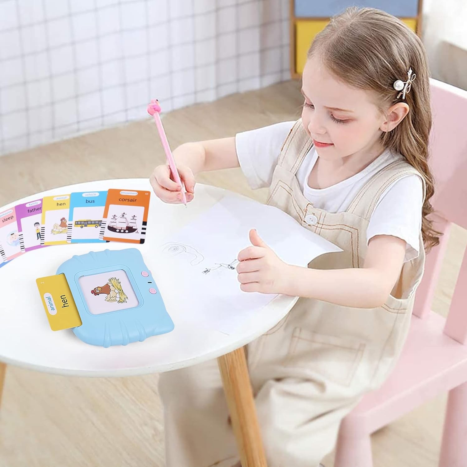 510 Sight Words Talking Flash Cards Toddler Toys Pocket Speech for Toddlers