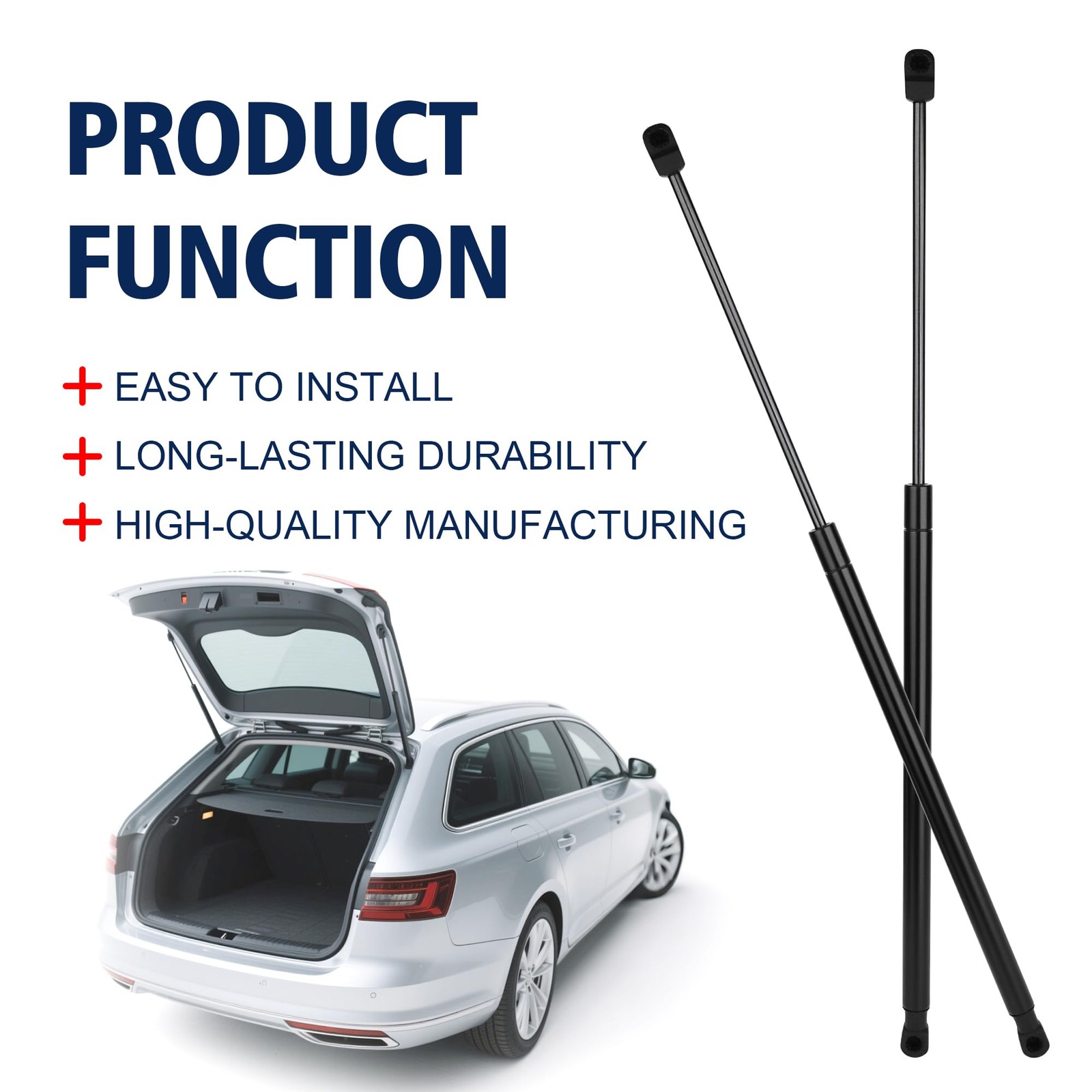 Rear Liftgate Hatch Tailgate Struts Lift Support Shocks for Lexus RX350 black