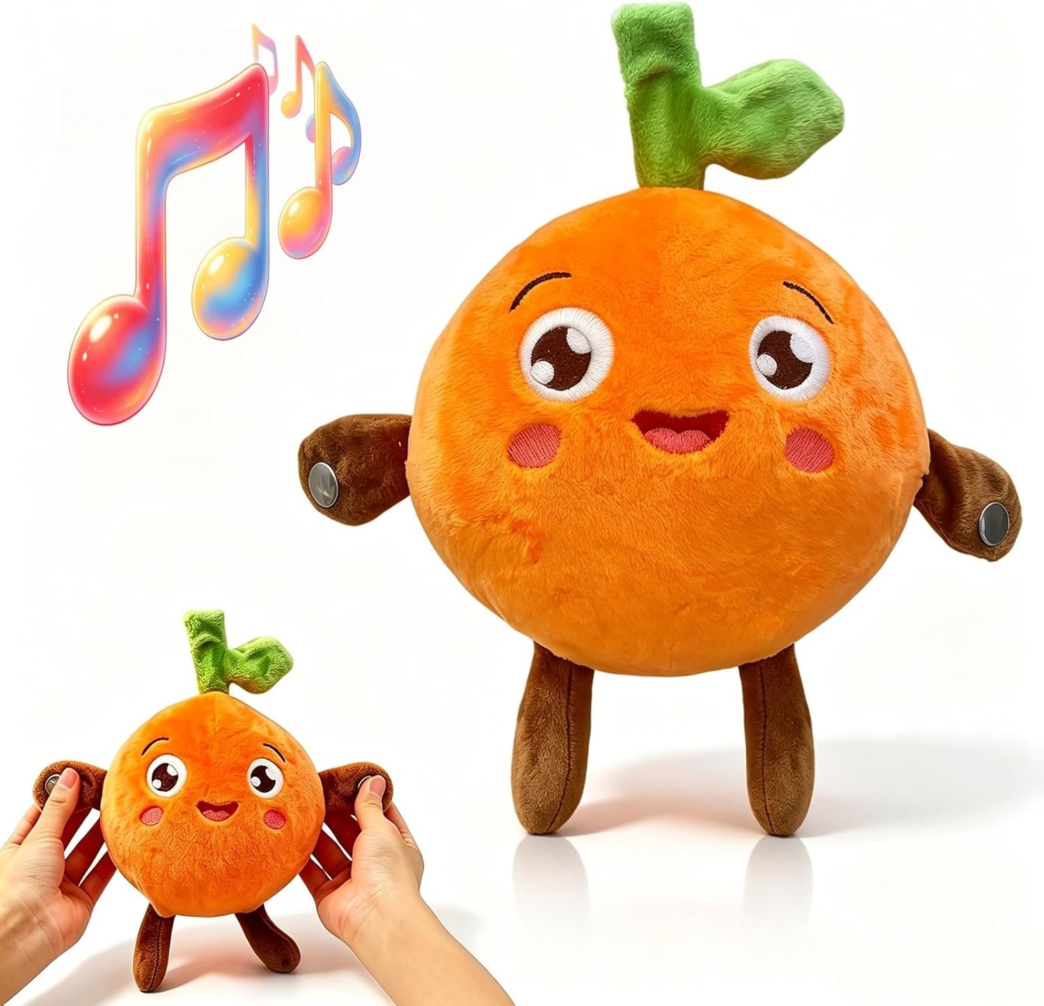 Magic Touch Interactive Music Plush Toy, Soft Baby Musical Sensory Toy With Soun