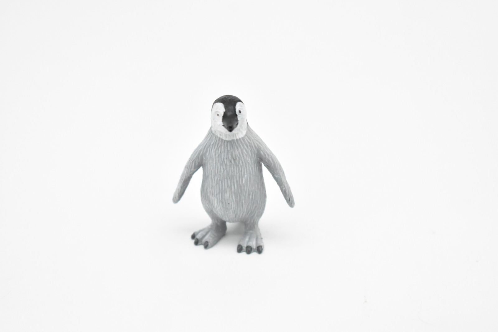 Penguin, Emperor Baby, Chick, Very Nice Rubber Reproduction, Hand Painted Toy