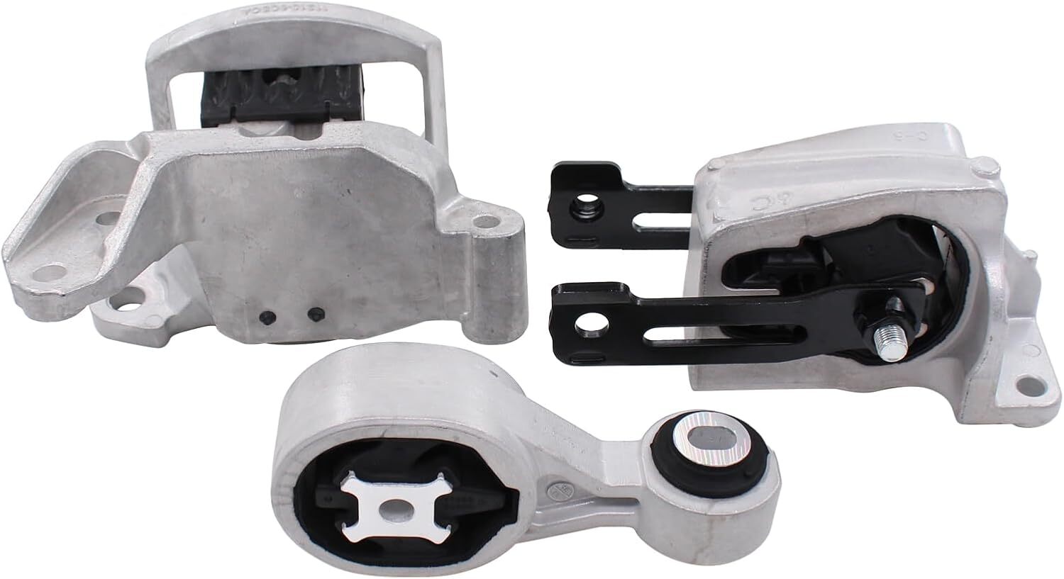 ApplianPar Rear Right Engine Mount and Lower Upper Torque Strut Mount Kit for