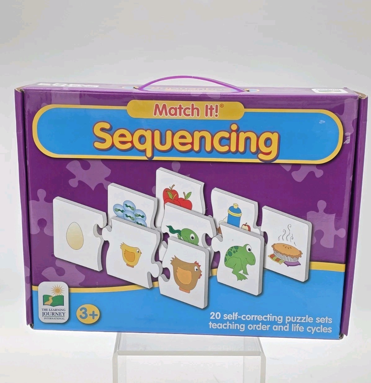 Learning Journey Match It Sequencing 20-3 Pc Puzzle Sets Self Correcting Puzzles