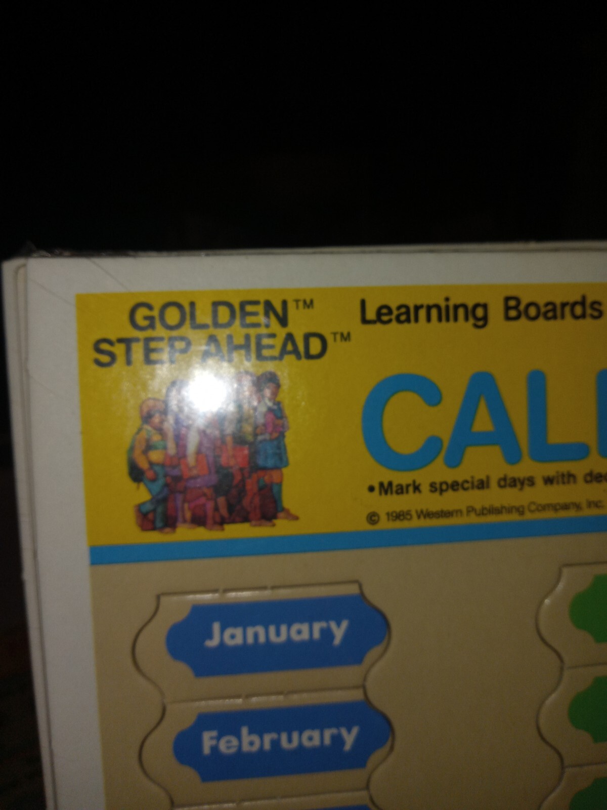 Vintage Golden Step Learning Puzzles 1985 (New Sealed )