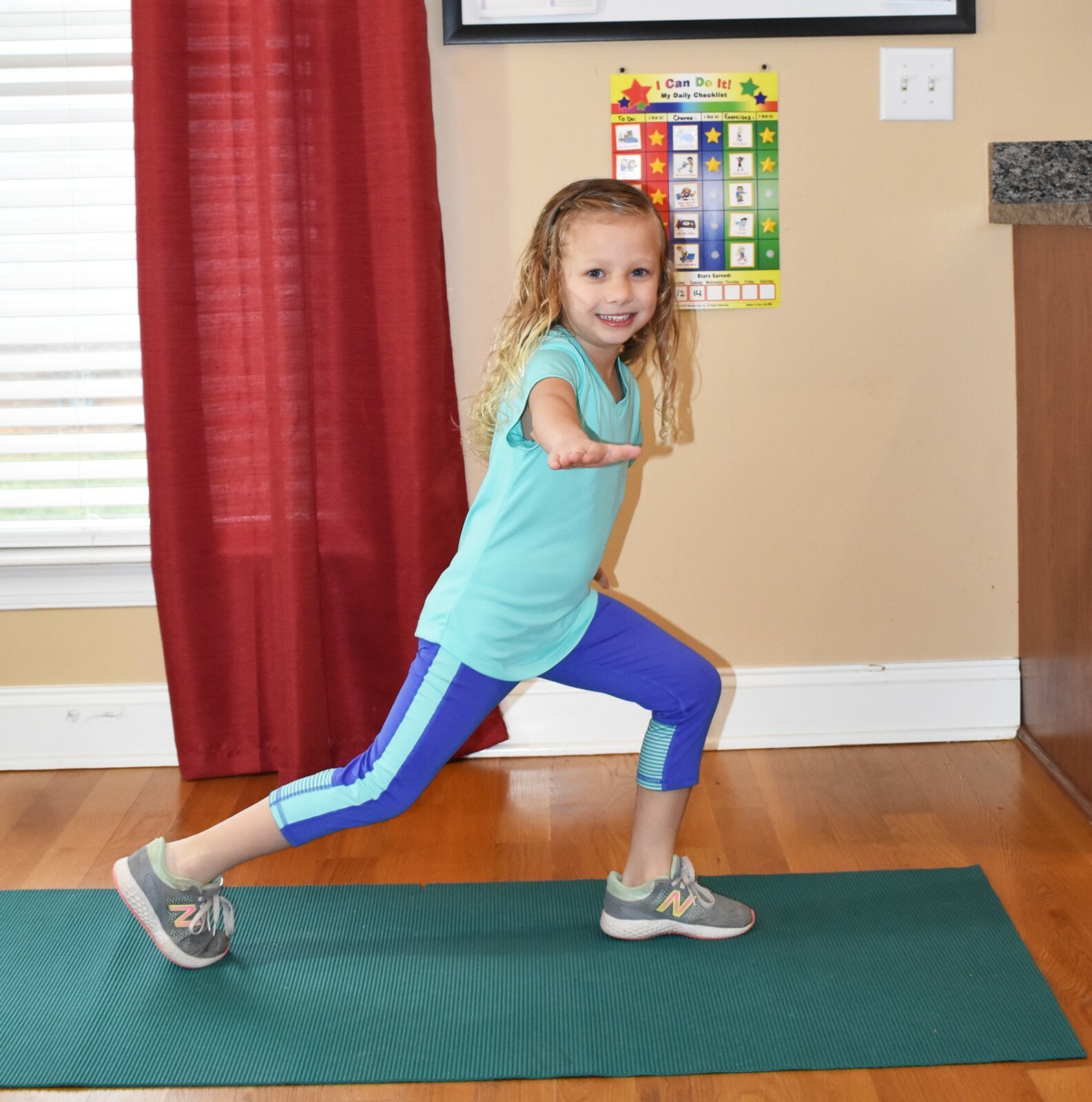 “I Can Do It!” Checklist, reward incentive behavior chart + FREE EXERCISE tasks!
