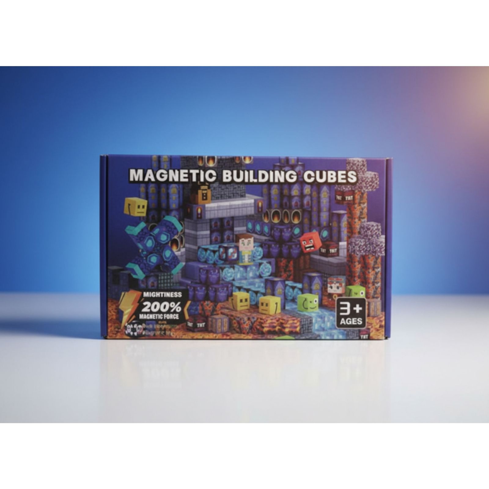 Minecraft- Themed Magnetic Construction Set