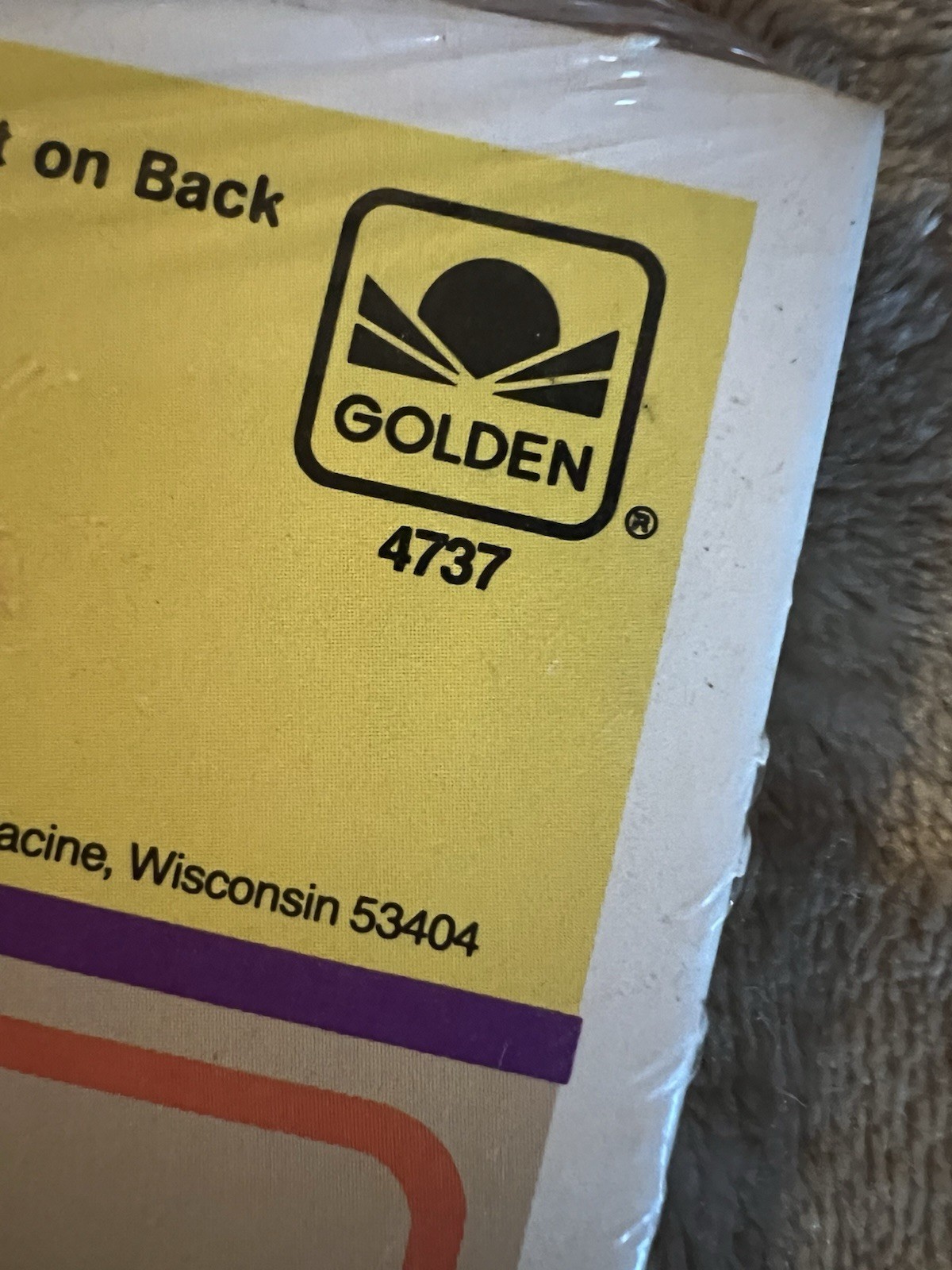 Vintage Golden Step Ahead Fractions Learning Board–1985 FACTORY SEALED!