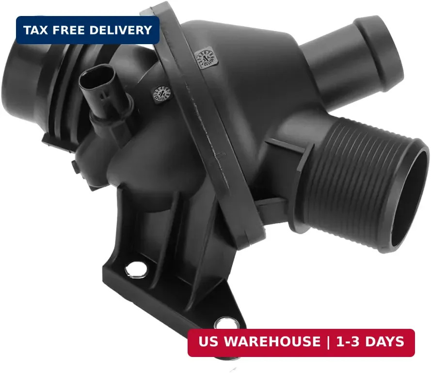 Engine Coolant Thermostat Housing Assembly – Compatible for BMW 228i 2.0L L4 – G