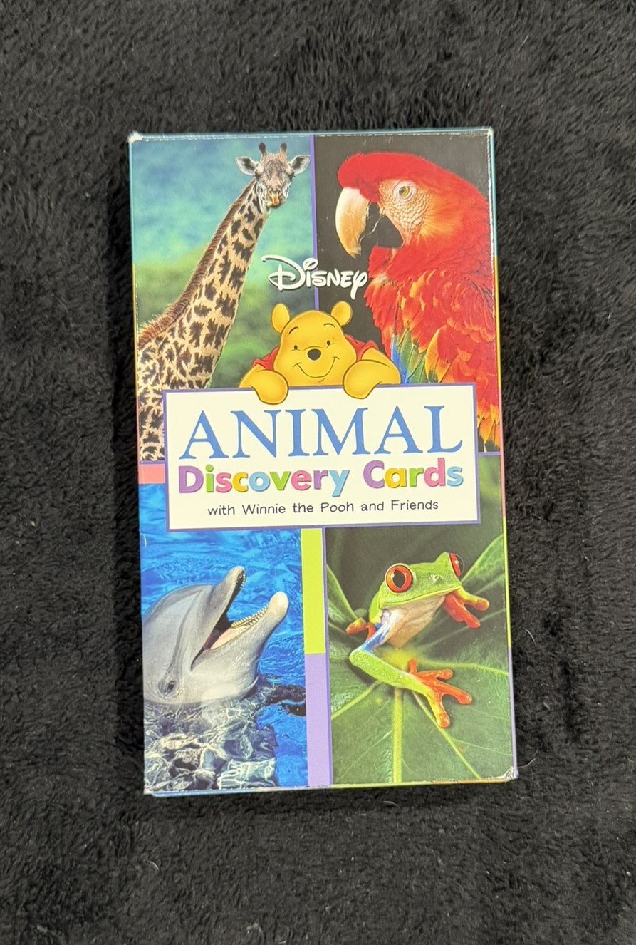 Disney Winnie the Pooh Nature and Animal Discovery Cards Flash Cards