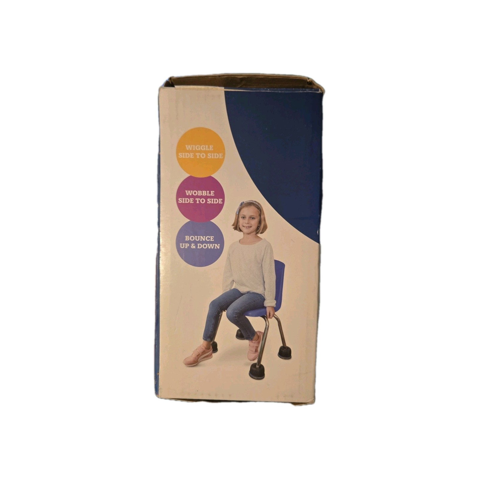 Bouncy Band Wiggle Wobble Chair Feet For Ages 5+ Pads Transform Standard School