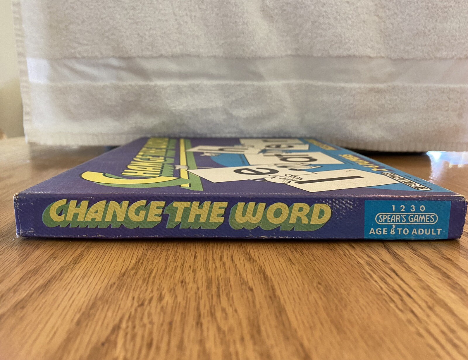 Vintage 1974 CHANGE THE WORD Syllable Card Game by Spear’s Games NEW