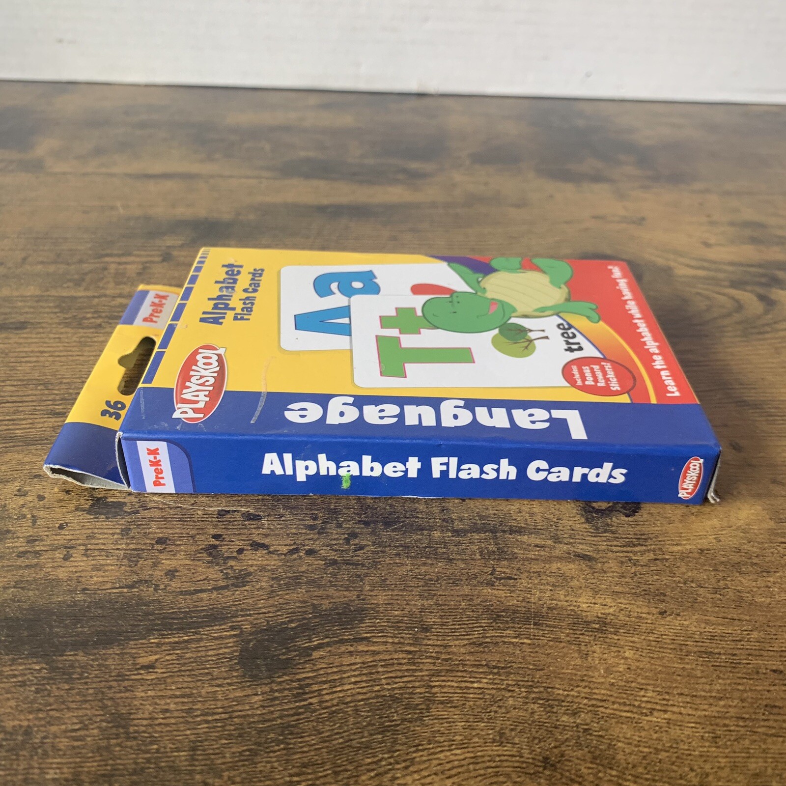 Playskool Flash Cards – First Words  PreK-K Language Skills 36 Cards