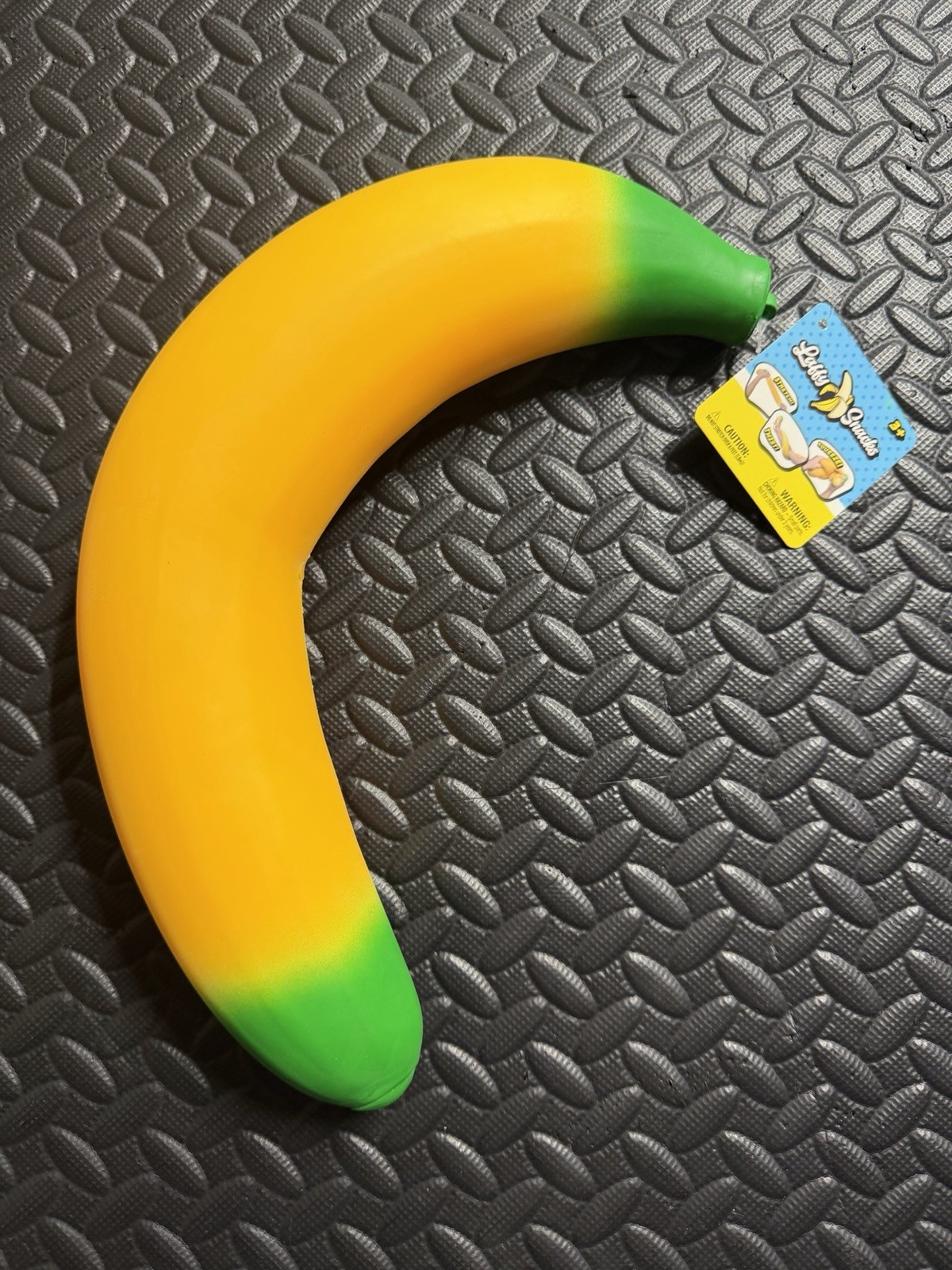Sunny Days Squeezy Banana Yellow Squishy Toy TikTok Stress Relief BRAND NEW