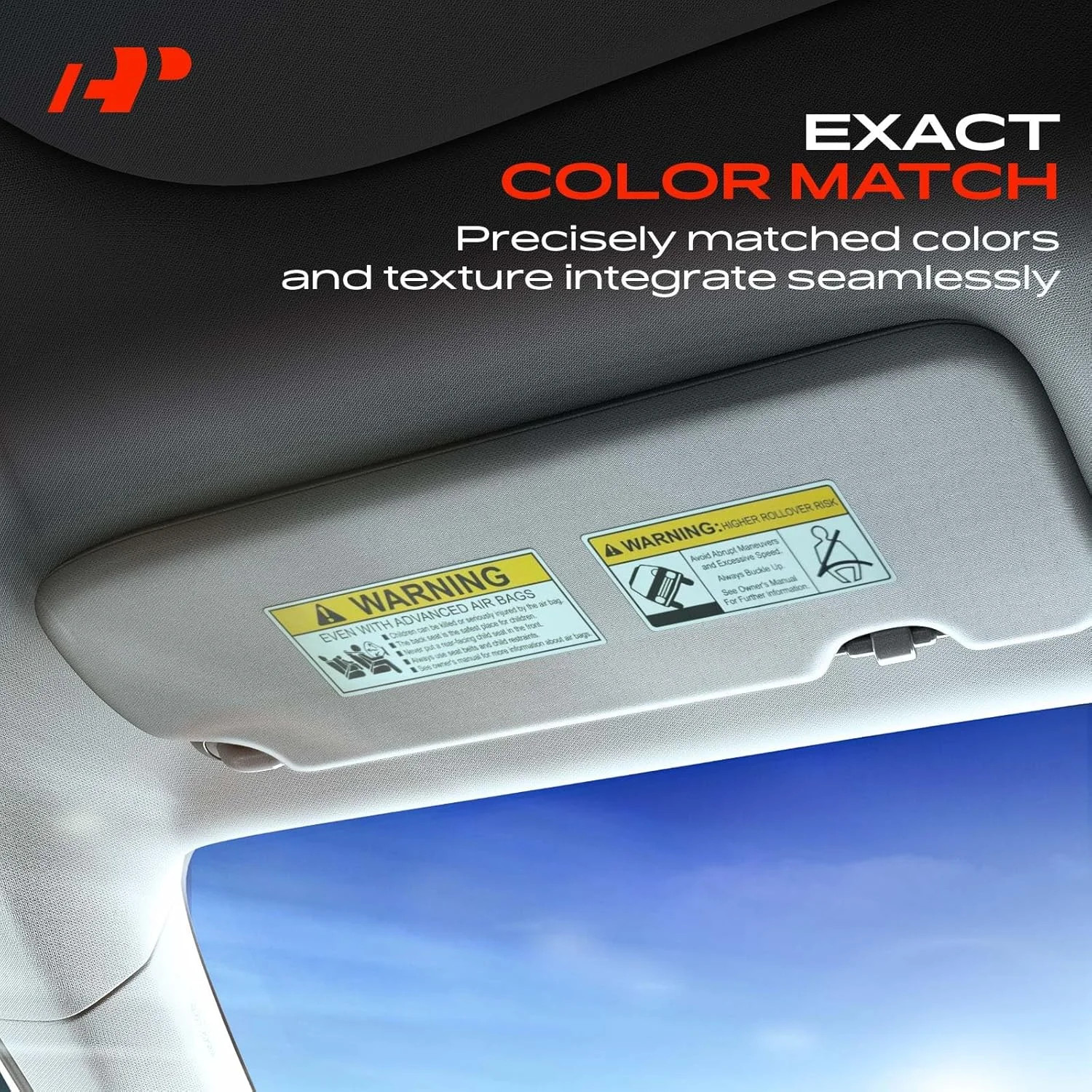 A-Premium Driver Left Side Sun Visor Compatible with Nissan Sentra 2013 2014 201
