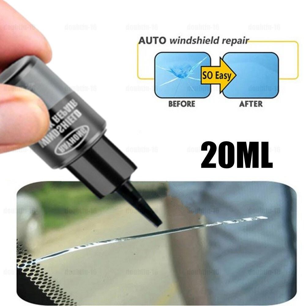 Automotive Car Windshield Glass Nano Repair Fluid Fix Kit Resin Chip Crack Tool