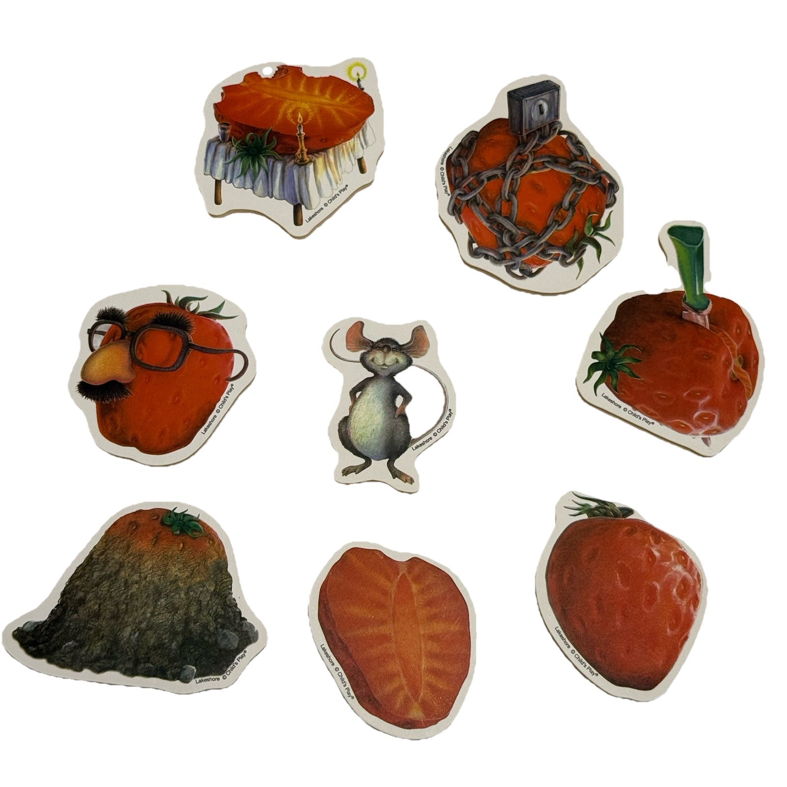 Lakeshore VTG Preschool Mouse Strawberry Hungry Bear Magnetic Storytelling Kit