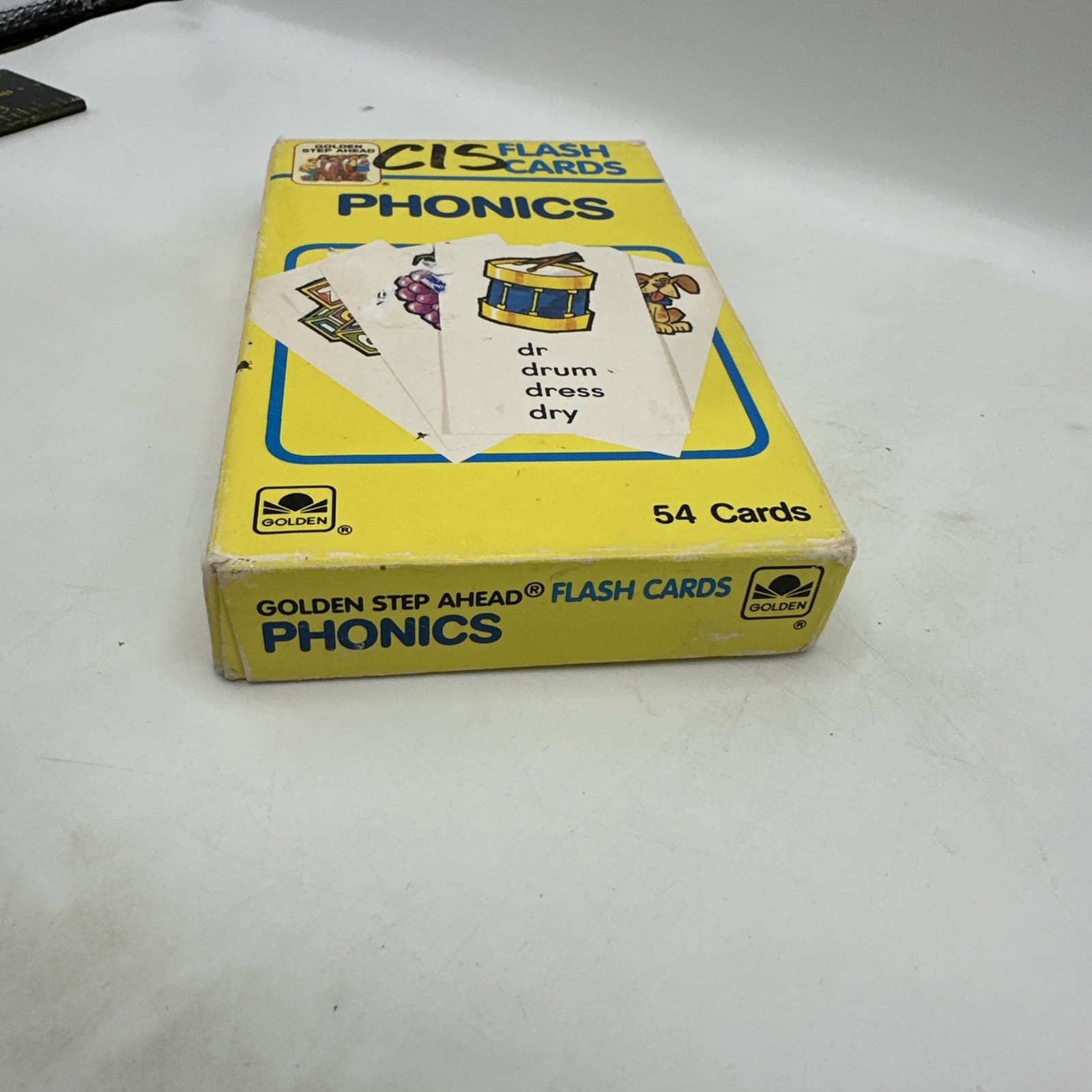 Golden Step Ahead Preschool Activity Cards Phonics 1989 Vintage