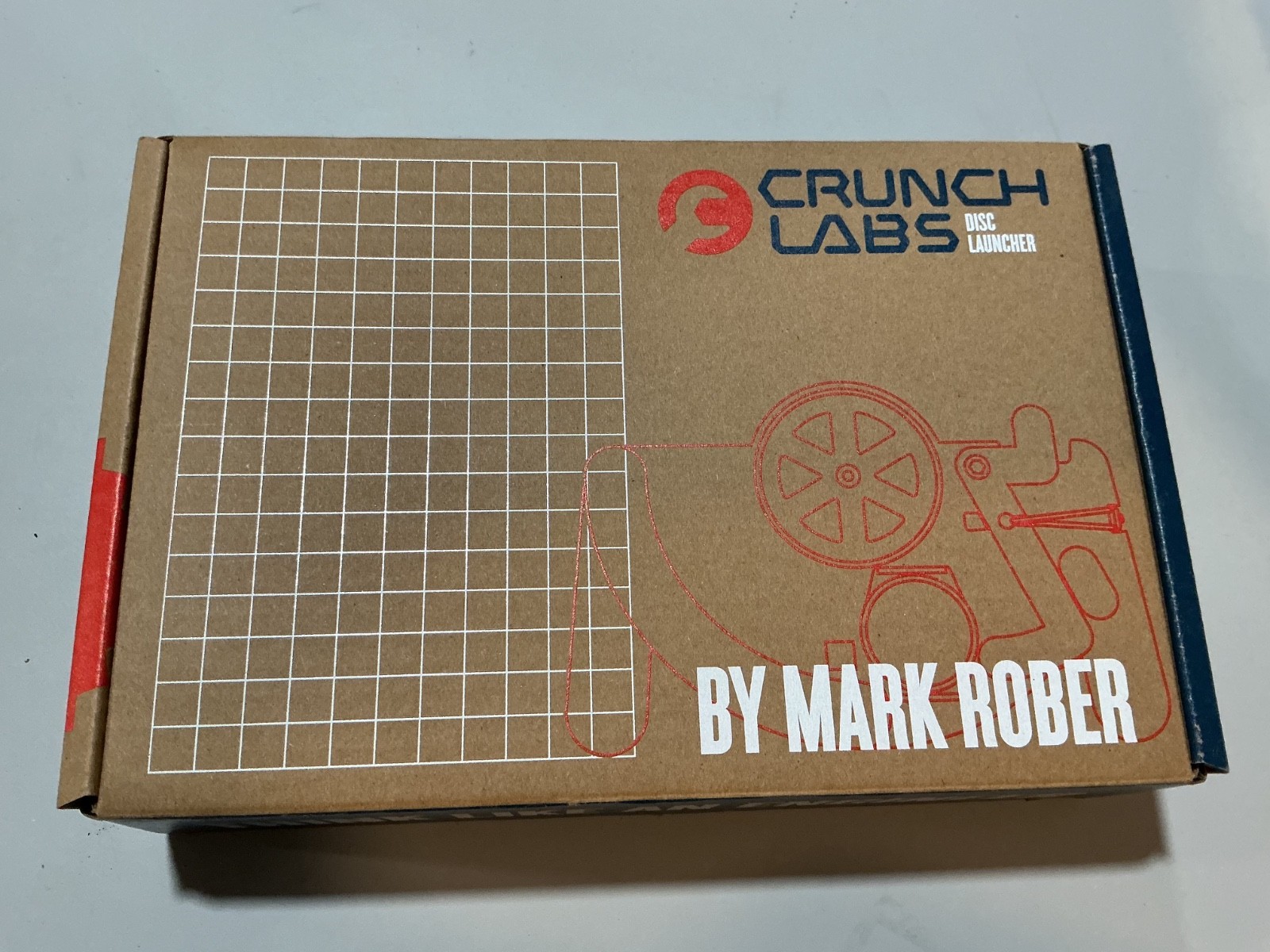 Crunch Labs Disc Launcher Build Box by Mark Rober STEM Kit Open Box