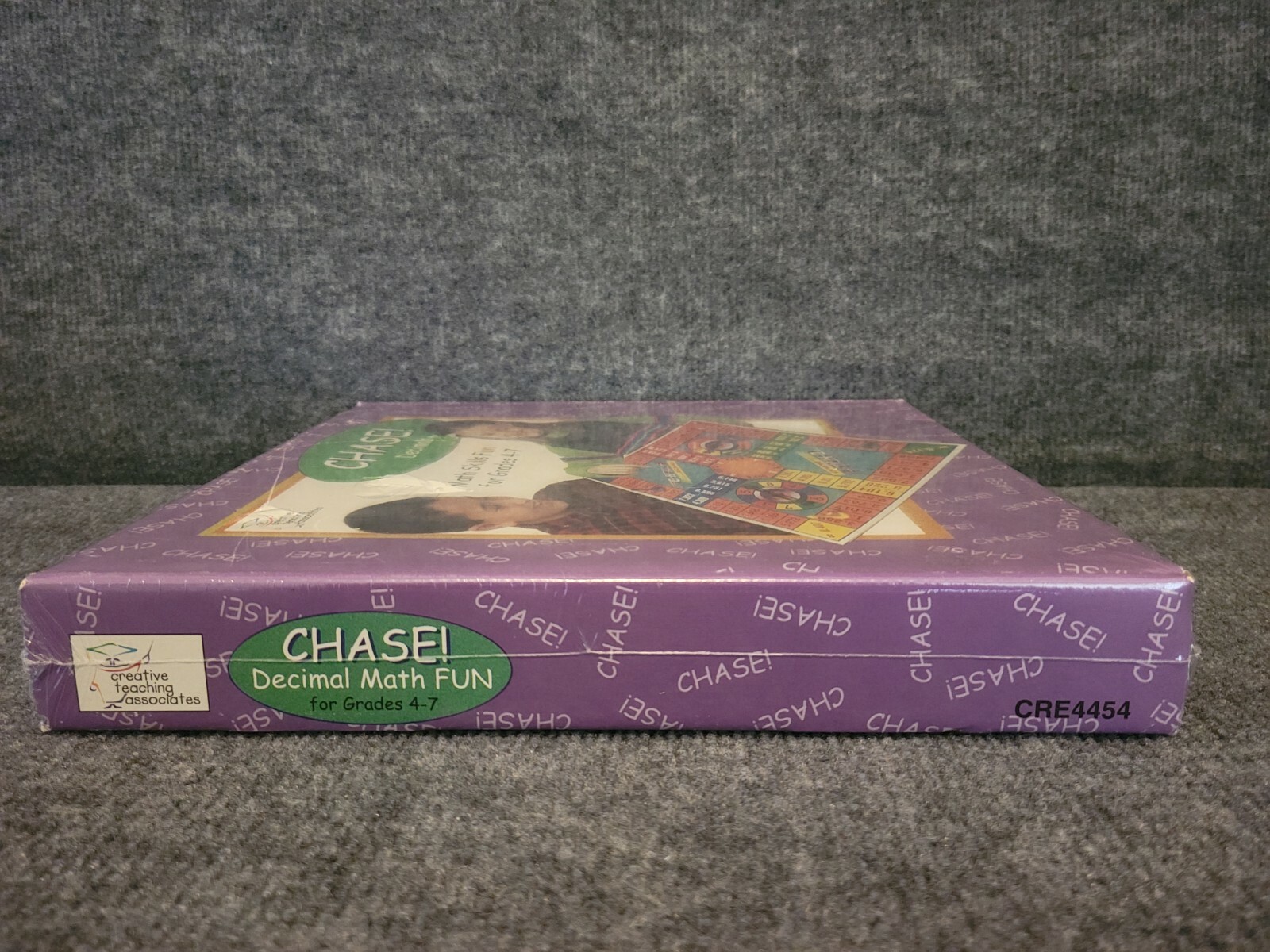 Vintage 1998 CHASE! Decimal Math Fun for Grades 4-7 by Creative Teaching Assoc.