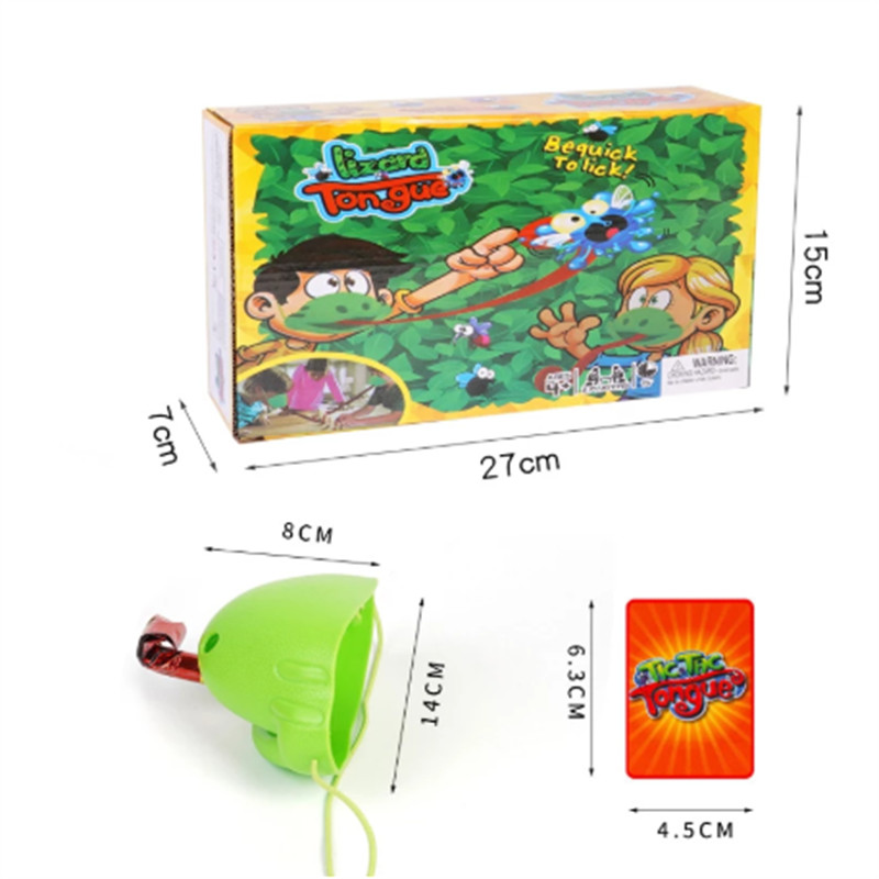 Catch Bug Tic Tac Tongue Desktop Board Game Lizard Tongue Eating Pest Game Gifts