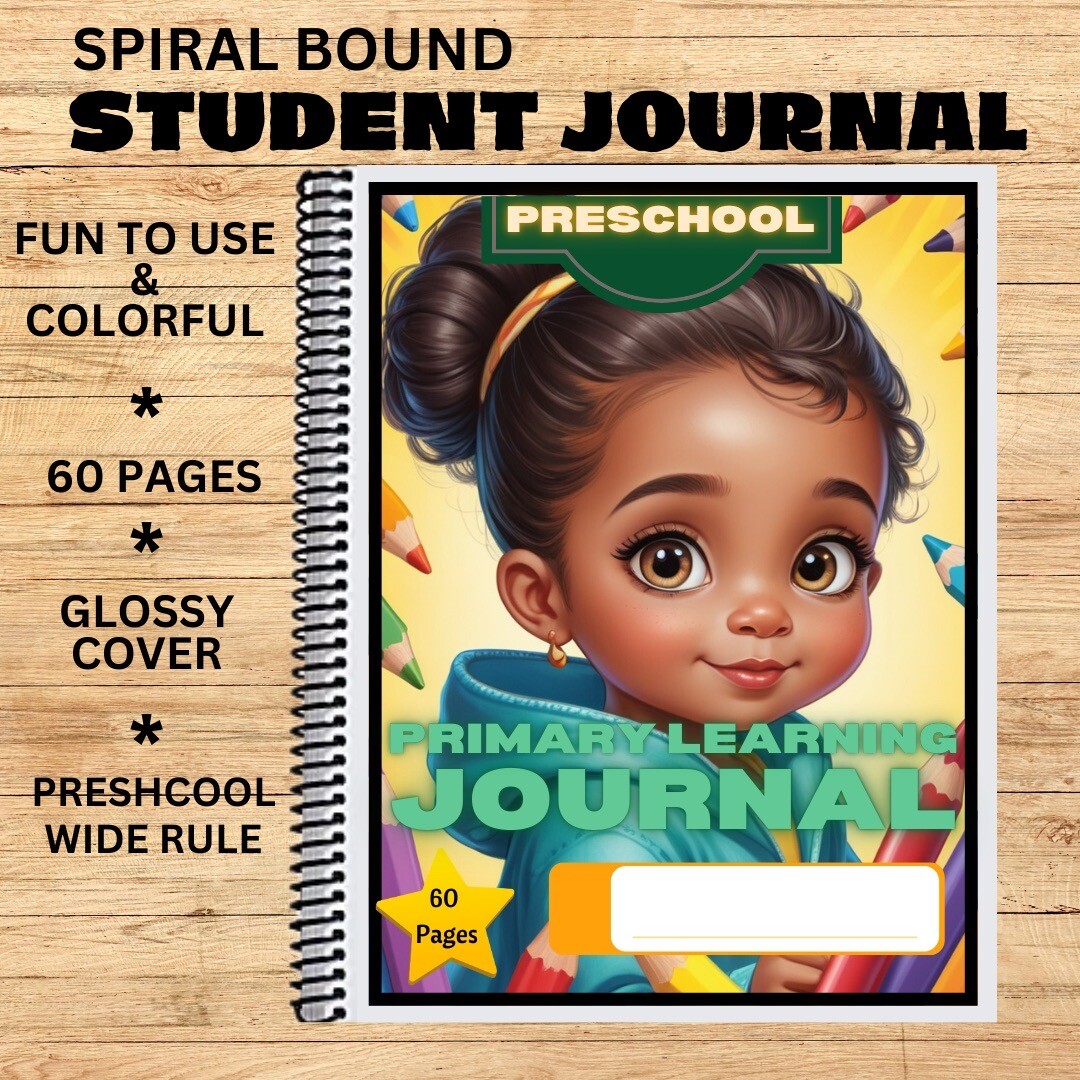 Preschool Story Journals – Student Journal #PS2