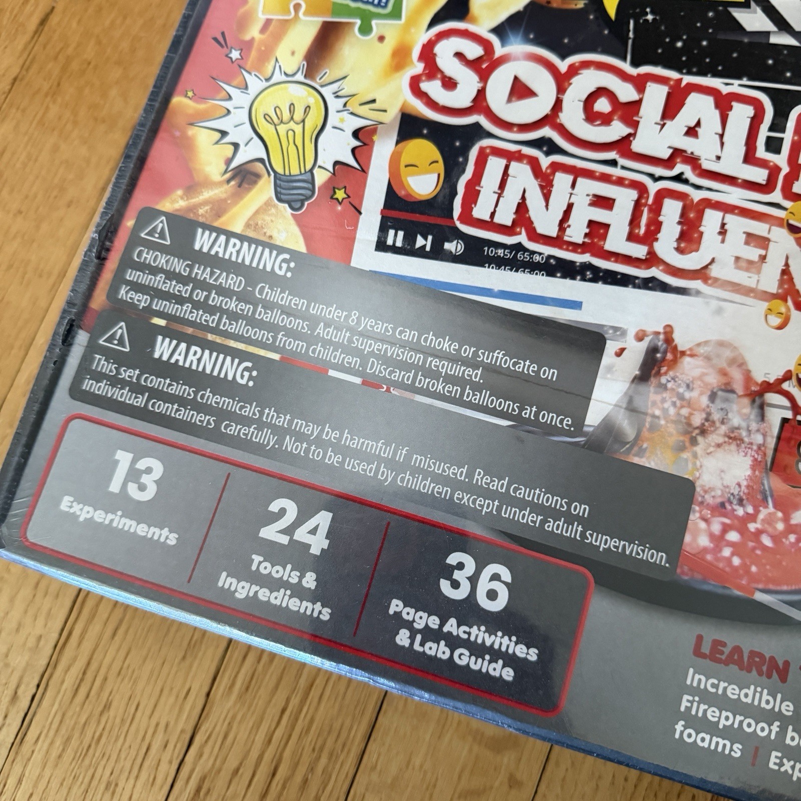 Playz Social Media Influencer DIY Science Kit STEM Toy Game 8+ NEW