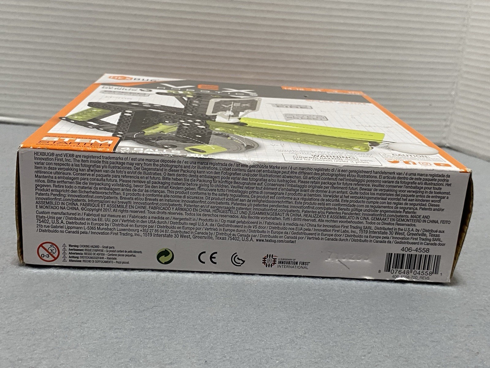HEXBUG – VEX Robotics Snap Shot Ball Shooter Contruction Kit 14+Manual Sealed Pi