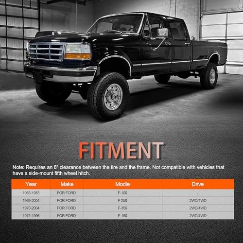 DEEAGLE Air Bags Suspension Kit Ford F-250 F-350 1969-2004