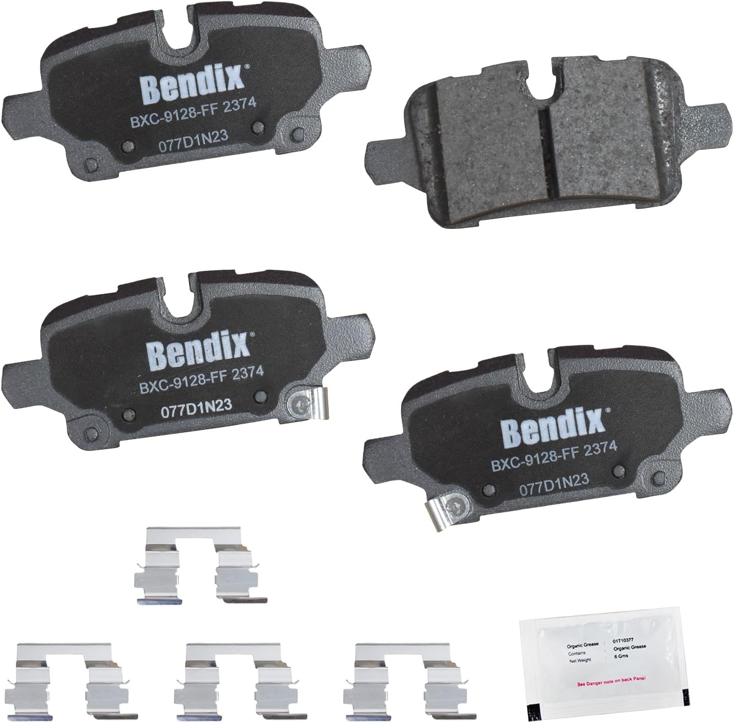 Bendix Priority 1 Ceramic Brake Pads Set For Chevrolet Malibu Equinox Gmc Ter…