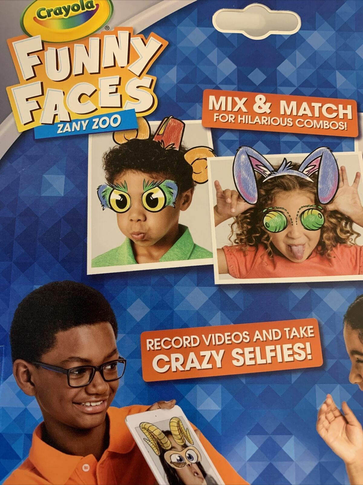Crayola Funny Faces CREATE 250 VIRTUAL MASKS 22 Interactive Coloring Pages ZaZOO