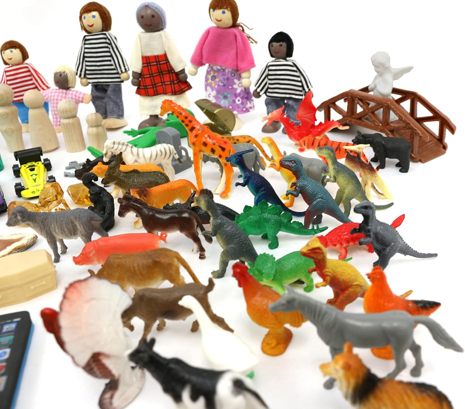 Sandtray Play Therapy Basic Starter Kit – 100+ Pieces