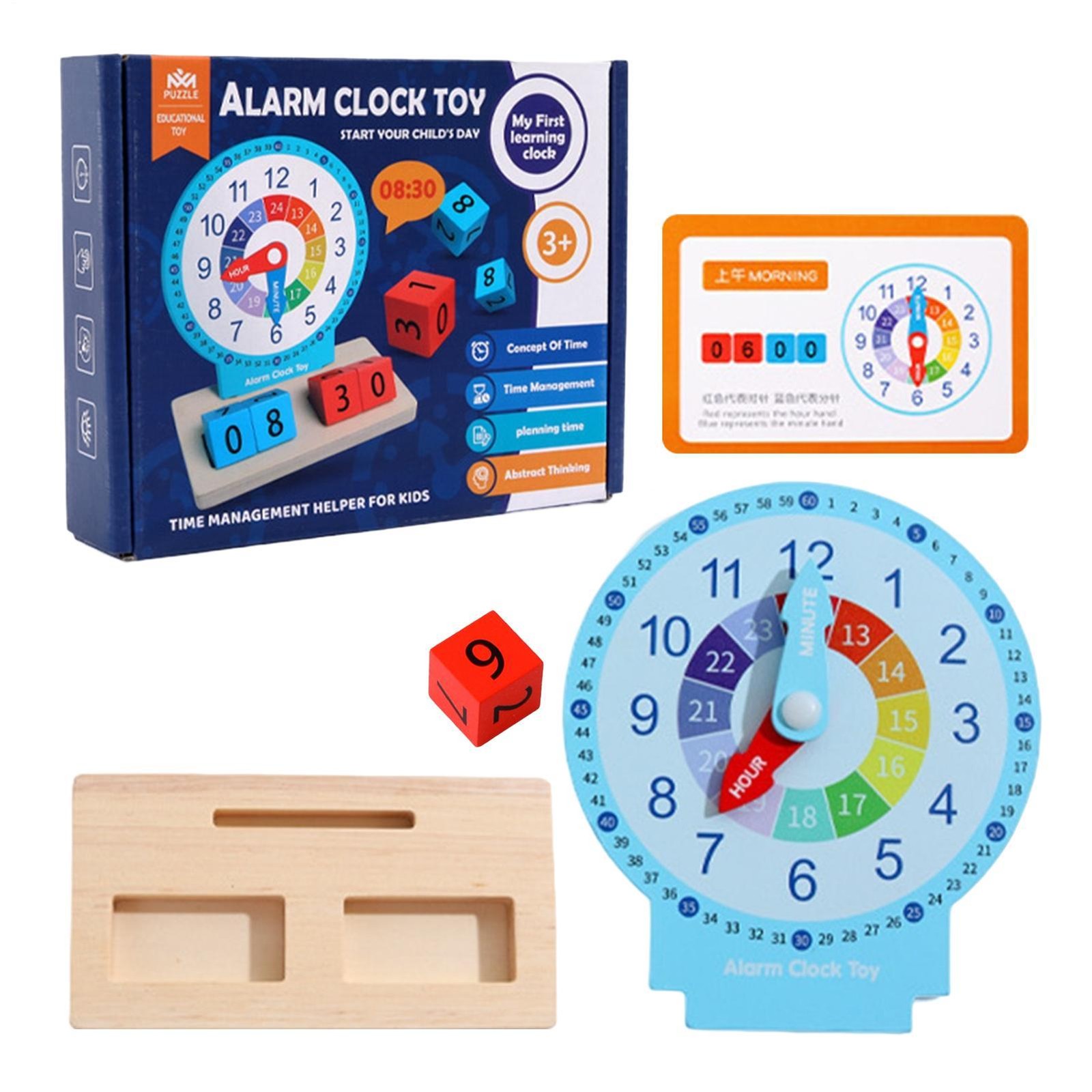 Kids Clock Learning to Tell Time Telling Time Teaching Clock Kids everywhere
