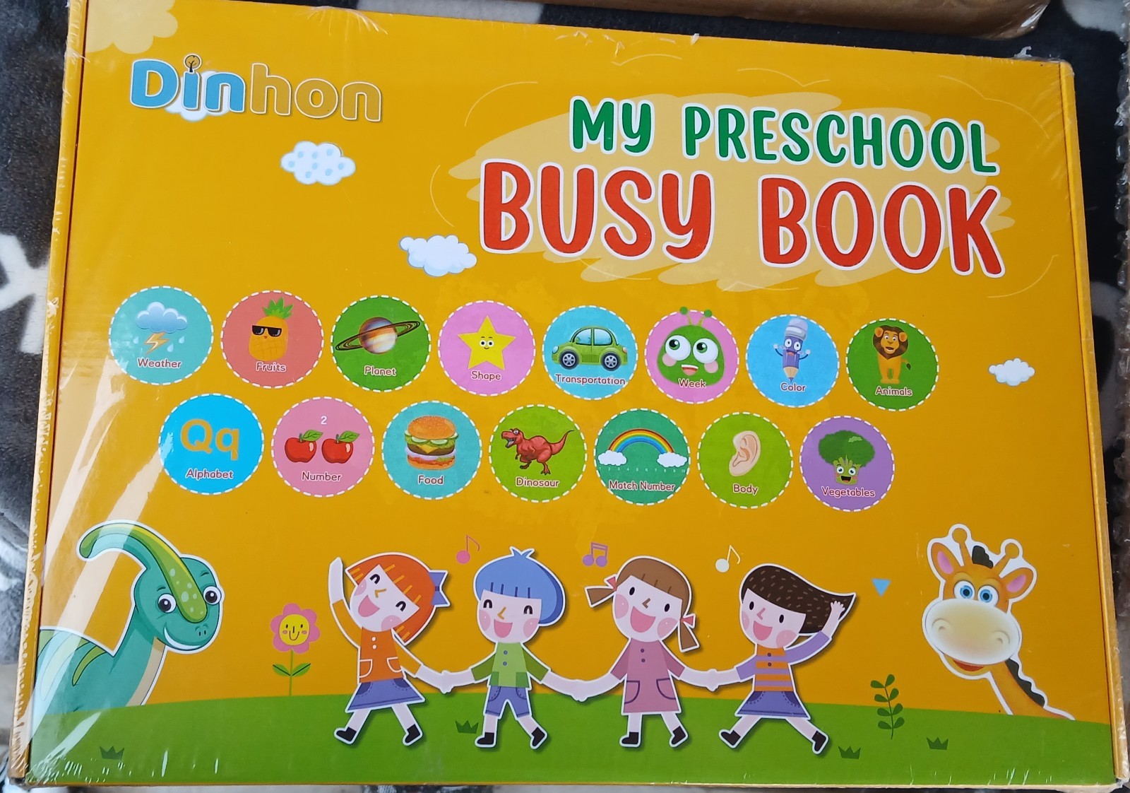 My Preschool Busy Book Learning Activities for 3+ Age Children-NEW IN ORIG PKG