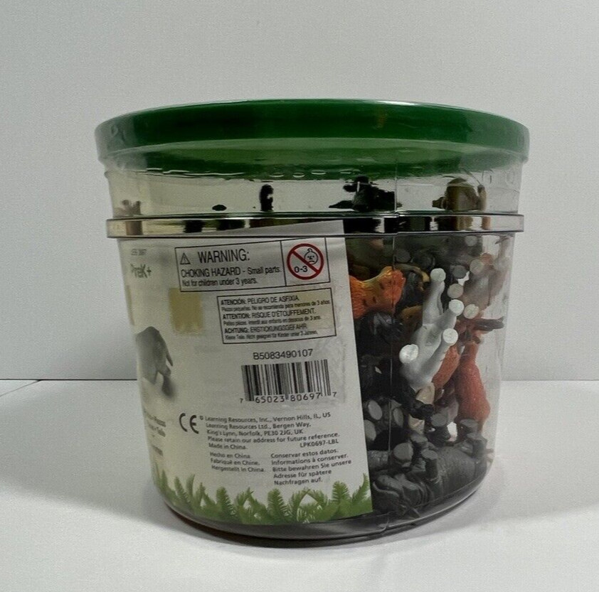 Learning Resources Jungle Animal Counters Educational Counting Sorting 60 Pieces