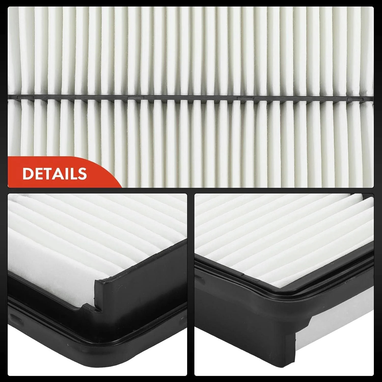 A-Premium Engine Air Filter Compatible with Hyundai & Kia – Santa Fe 2010-2012,