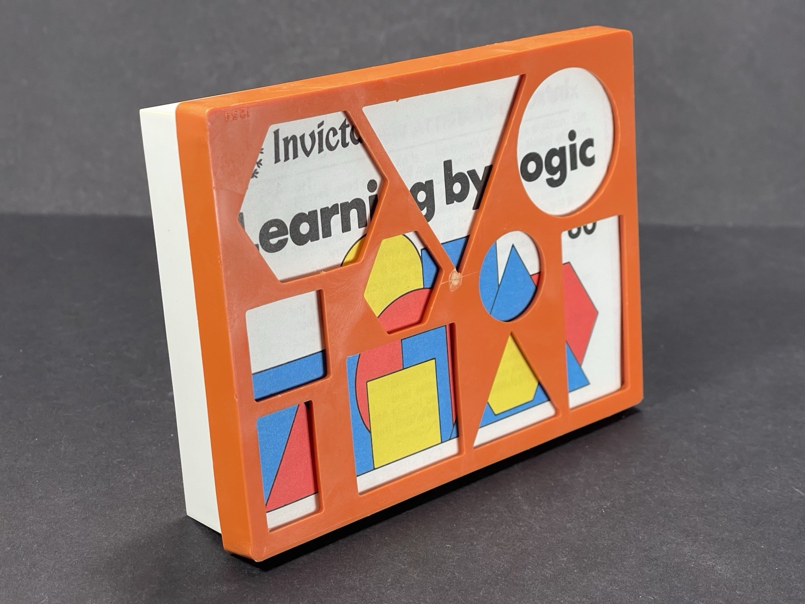 EARNING BY LOGIC Invicta Education Sorting Pattern Blocks Tray Shapes Complete