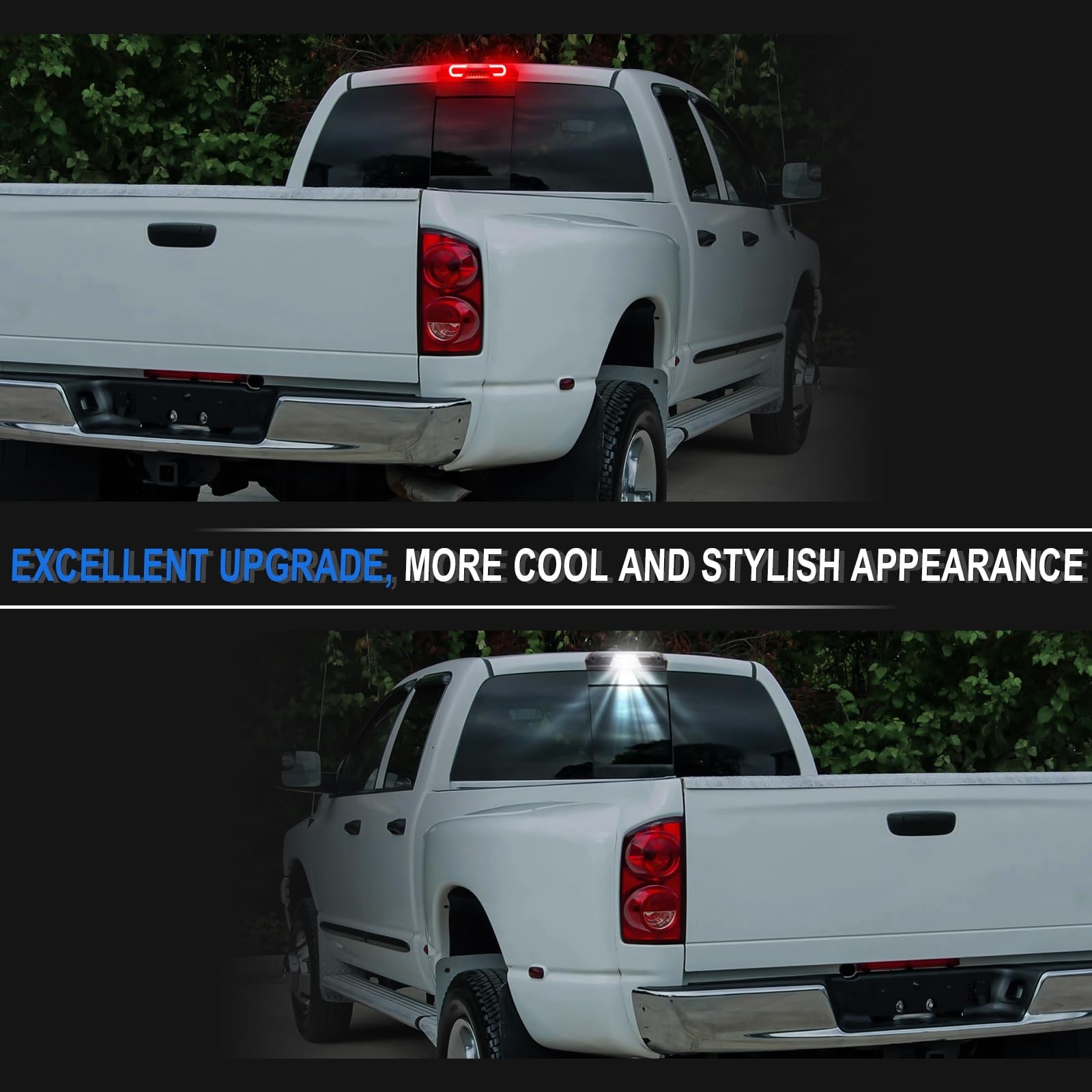 LED Third Brake Light Replacement for 2002-2008 Ram 1500/2003-2009 Ram 2500 3…