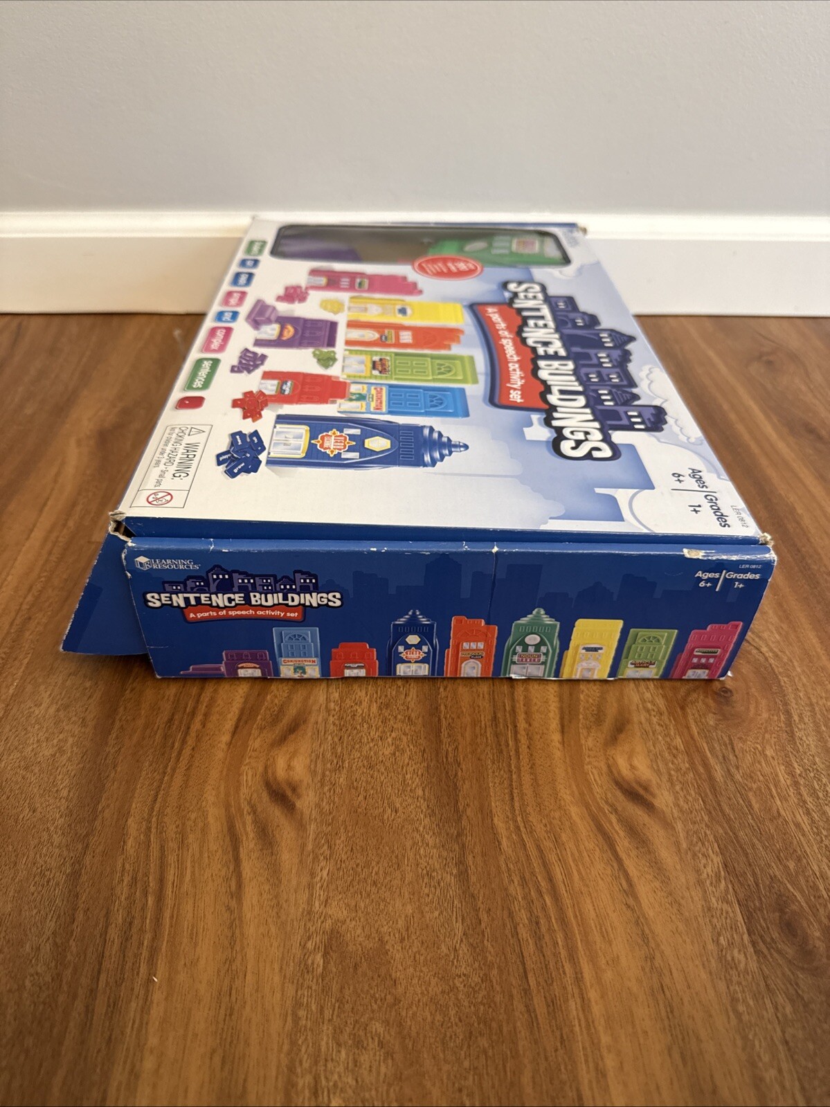 Learning Resources Sentence Buildings Parts of Speech Activity Set Homeschool